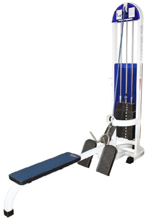 Горизонтальная тяга MB 3.08 серый MB Barbell