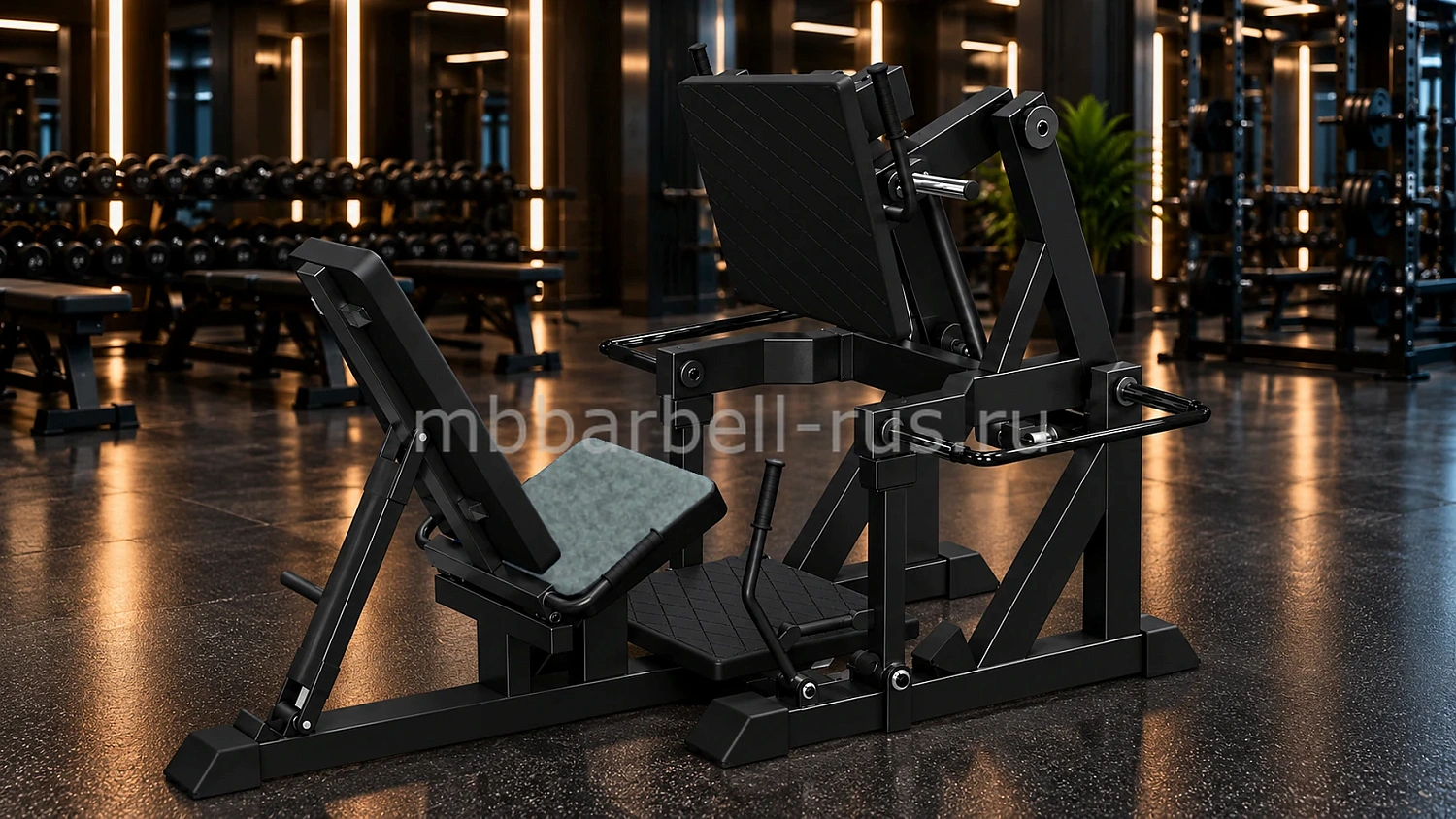 Жим ногами на свободных весах с изменяемой нагрузкой MB 4.07.1 MB Barbell