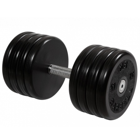 Гантель неразборная с невращающейся ручкой классик 49 кг MB-FdbEM-BN49 MB Barbell