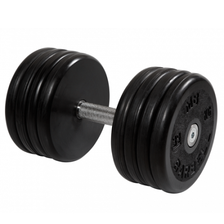 Гантель неразборная с вращающейся ручкой классик 39кг MB-FdbEM-B39 MB Barbell