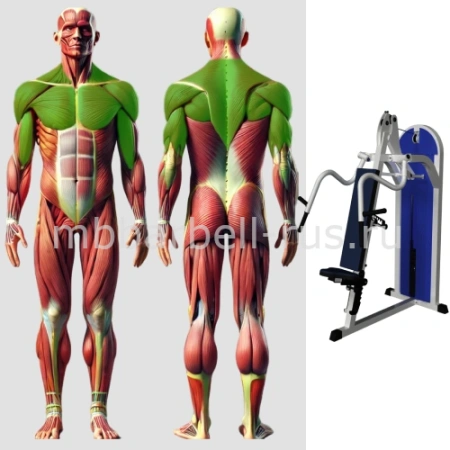 Жим под углом вверх MB 3.15 N MB Barbell