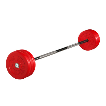 Штанга неразборная, цветная d=25мм, 35 кг  MB-BarMW-C35 MB Barbell