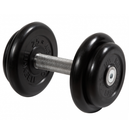 Гантель неразборная с вращающейся ручкой профи 8,5кг MB-FdbM-B8,5 MB Barbell