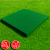 Резиновая плитка 100х100х3см зеленый яркий 11529 IronBull