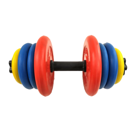 Гантель разборная цветная 24,1кг d=26 мм MB-FdbMd26-St24,1 MB Barbell