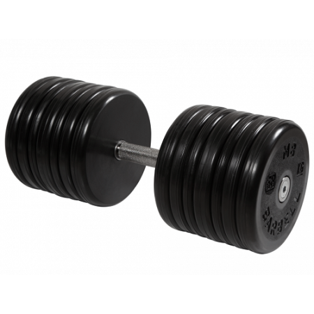 Гантель неразборная с невращающейся ручкой классик 58 кг MB-FdbEM-BN58 MB Barbell