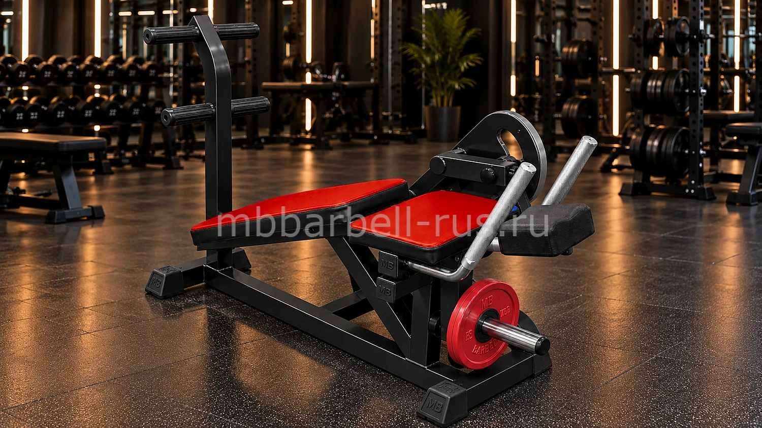 Пресс машина, скручивание свободные веса MB 4.14 MB Barbell