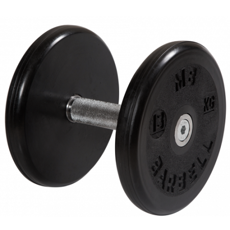 Гантель неразборная с невращающейся ручкой классик 13 кг MB-FdbEM-BN13 MB Barbell