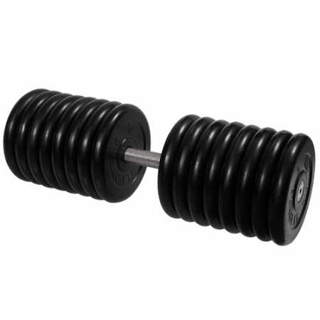 Гантель неразборная с вращающейся ручкой профи 81кг MB-FdbM-B81 MB Barbell