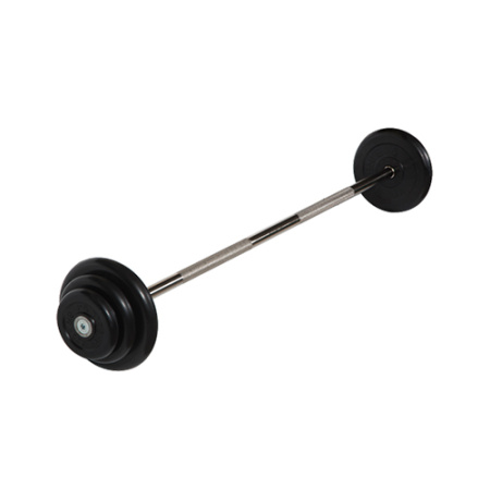 Штанга неразборная, черная d=25мм, 22,5 кг  MB-BarMW-B22,5 MB Barbell