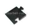 Уголок резиновый для бордюра 20мм MB-MatB-Cor20 черный MB Barbell