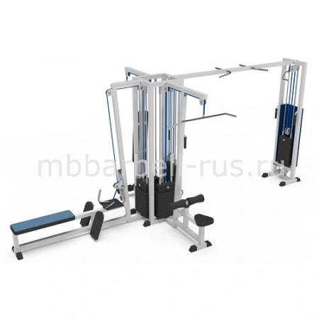 Мультистанция 4-ех позиционная с перекрестной тягой MB 3.16 MB Barbell
