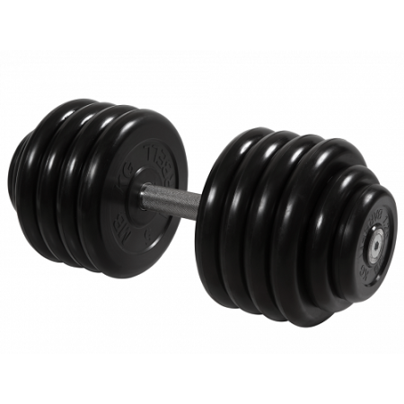 Гантель неразборная с вращающейся ручкой профи 48,5кг MB-FdbM-B48,5 MB Barbell
