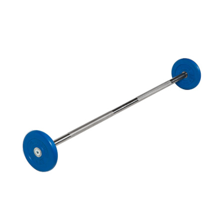 Штанга неразборная 10кг d=25мм цветная MB-BarMW-C10 MB Barbell