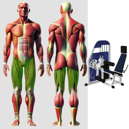 Сгибание разгибание ног MB 3.01 MB Barbell