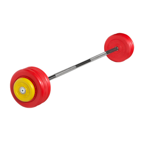 Штанга неразборная, цветная d=25мм, 37,5 кг  MB-BarMW-C37,5 MB Barbell