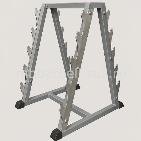 Стойка для хранения грифов на 10 позиций MB 1.17 MB Barbell