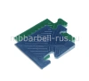 Уголок резиновый для бордюра 12мм MB-MatB-Cor12 синий MB Barbell