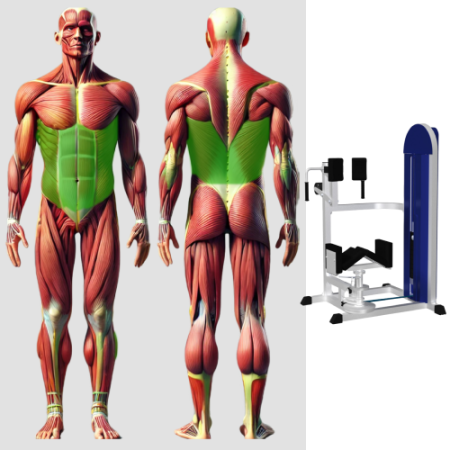 Торс машина скручивание MB 3.35 N MB Barbell