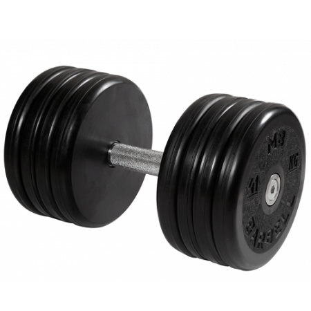 Гантель неразборная с невращающейся ручкой классик 41 кг MB-FdbEM-BN41 MB Barbell