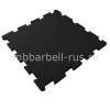 Резиновое плитка 97х97х0,8см Пазл черный 11555 IronBull