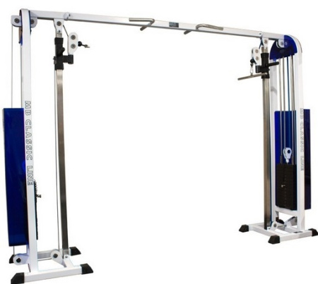 Перекрёстная тяга регулируемая MB 3.28 серый MB Barbell