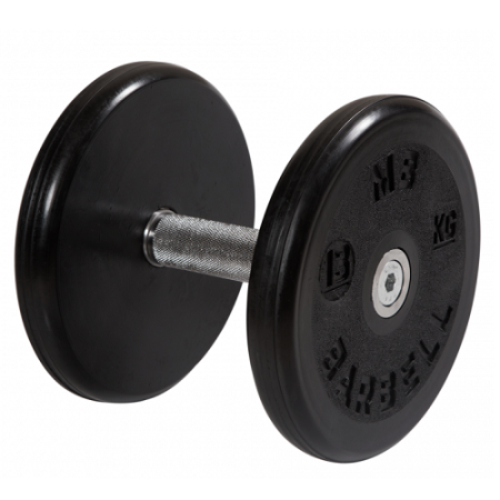 Гантель неразборная с вращающейся ручкой классик 13кг MB-FdbEM-B13 MB Barbell