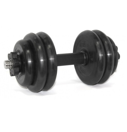 Гантель разборная 14кг d=50мм MB-FdbMd50-At14 MB Barbell